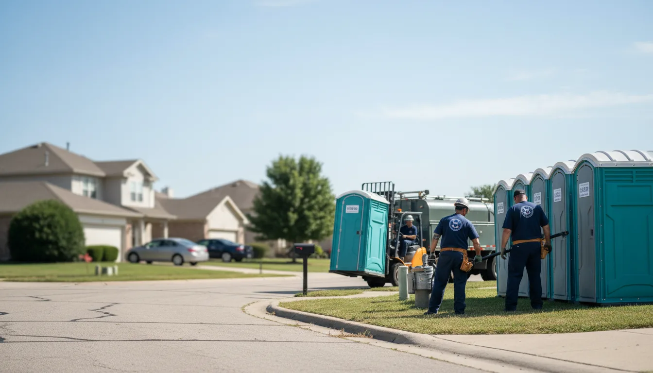 Porta Potty Rental in Abbot, ME near me